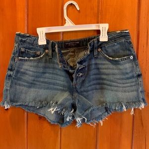 Lucky Distressed Jean Shorts